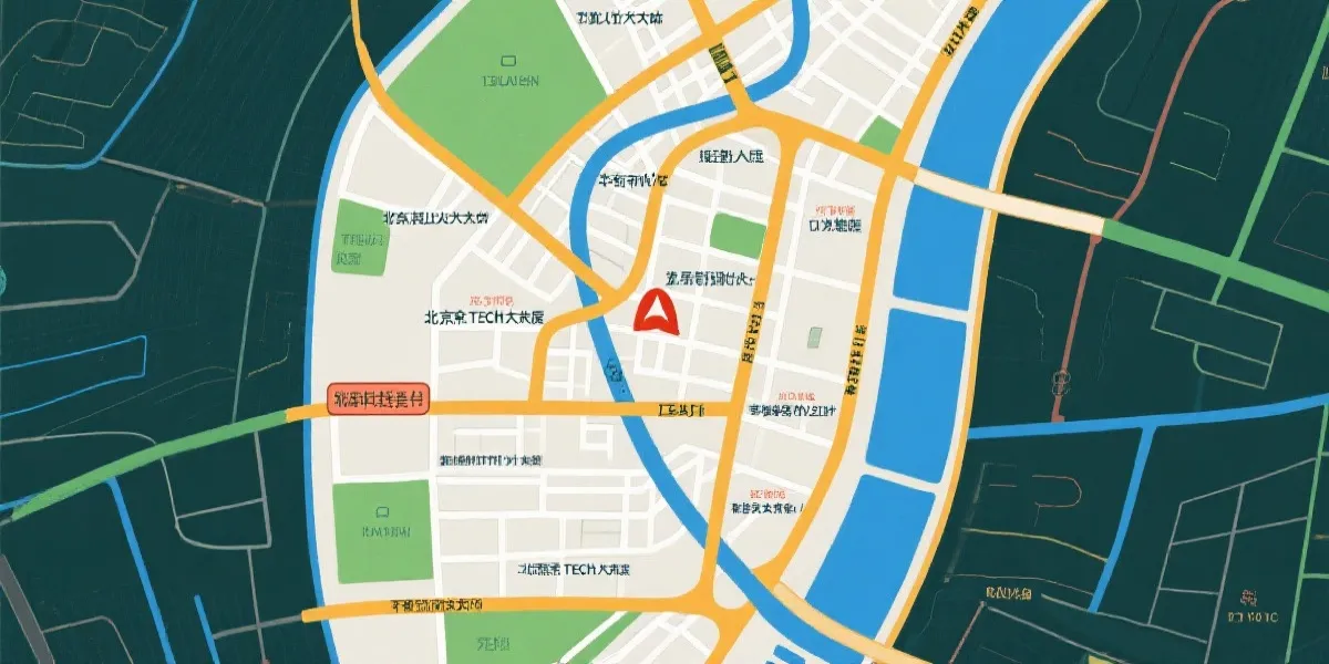 公司位置示意图